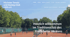 Desktop Screenshot of hoechsterthc.de
